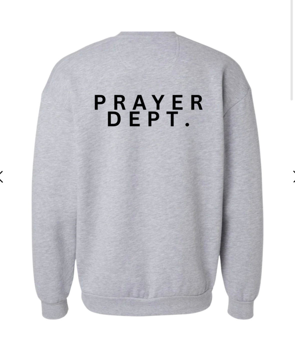 JUST PRAY CREWNECK